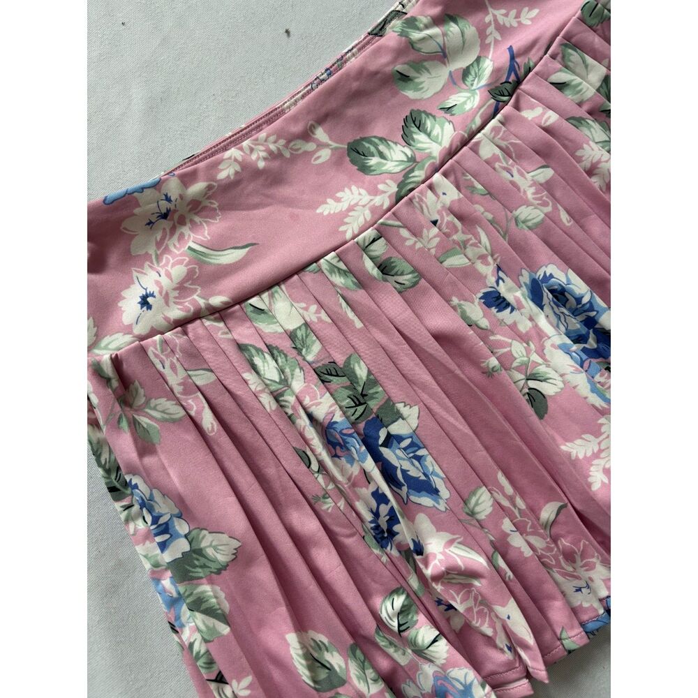 pleated mini golf skirt - Laura Ashley -Small - Picture 2 of 5